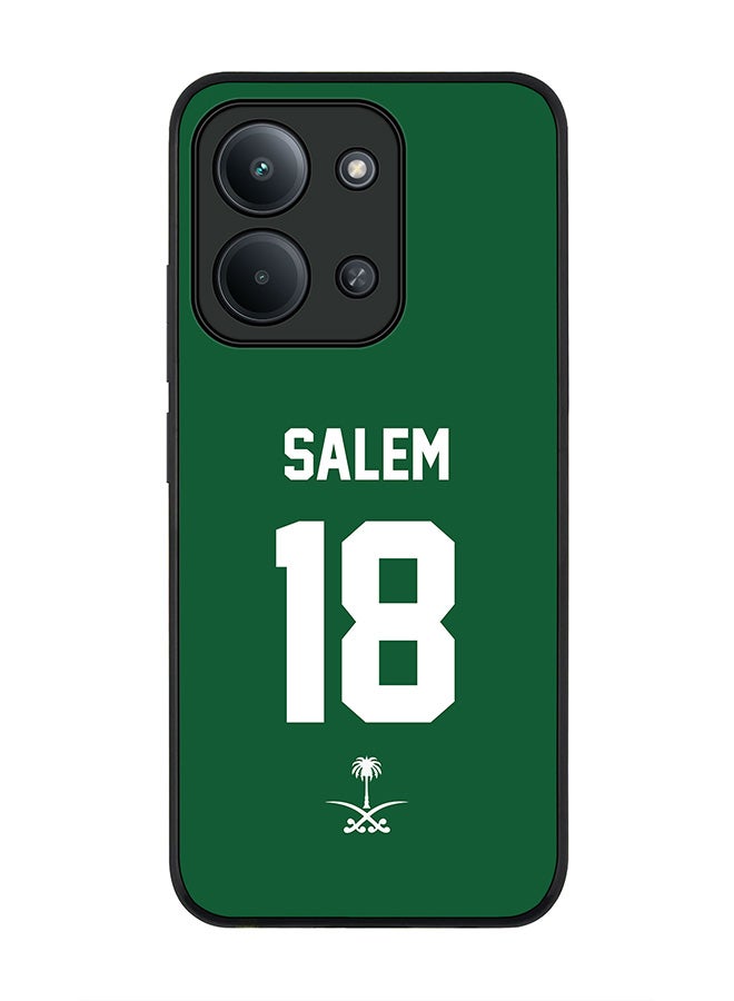 For Xiaomi Poco C85 4G Case,Slim fit Camera Protection, Shockproof Thin Phone cover  - Football - Saudi Arabia,  Salem